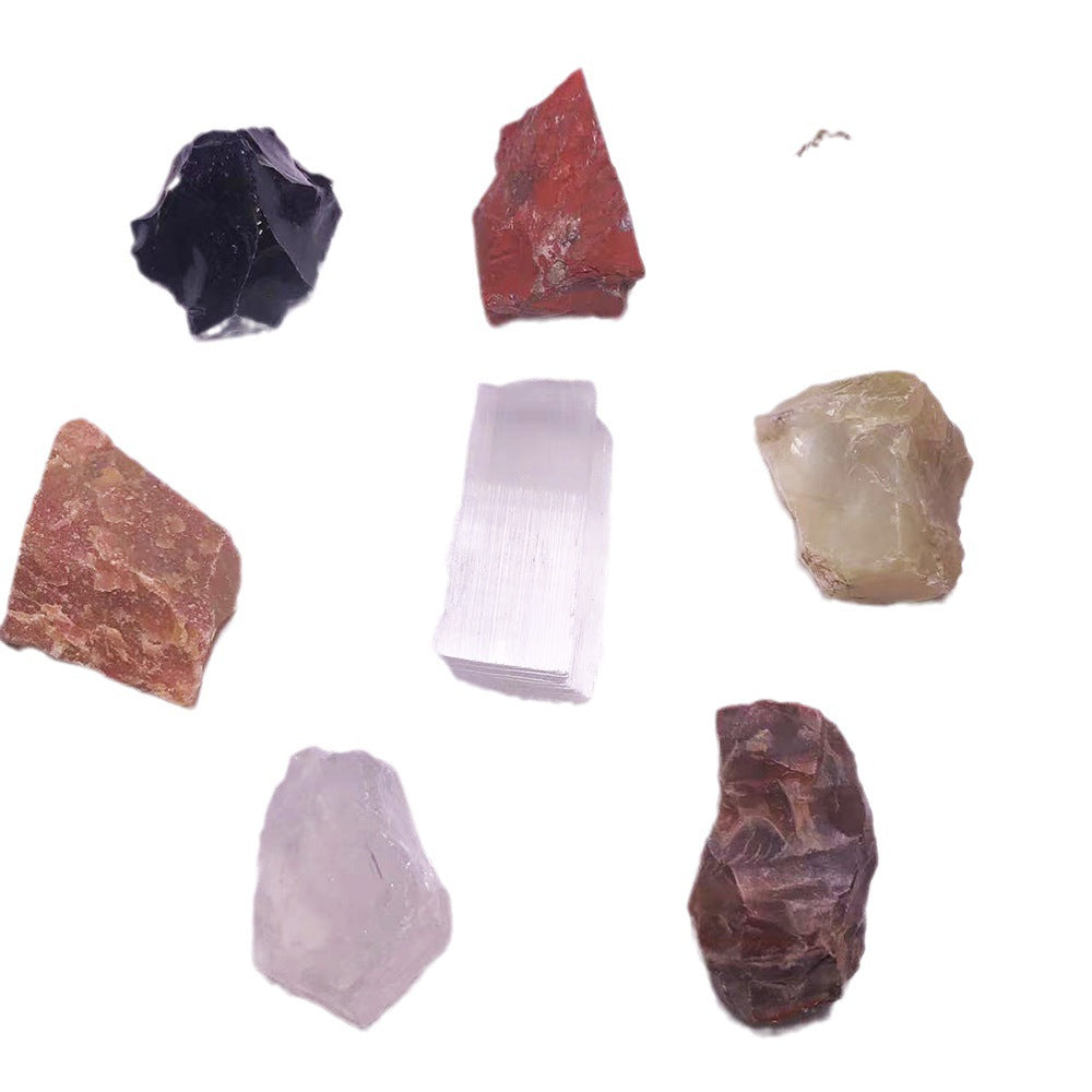 Natural Crystal Stone White Ornaments