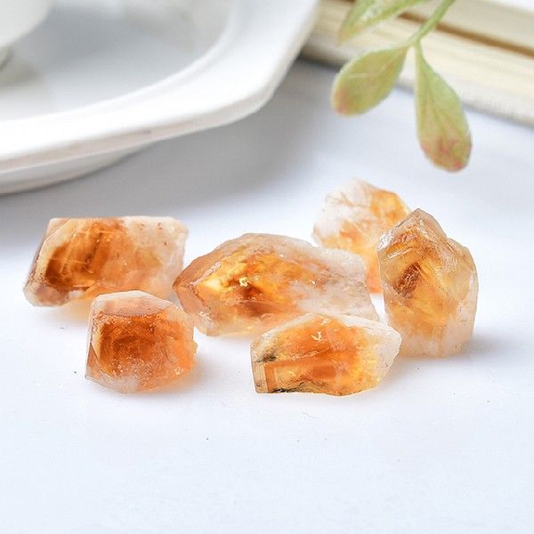 5PC Natural Amethyst Quartz Cluster Crystal Wand Point Raw